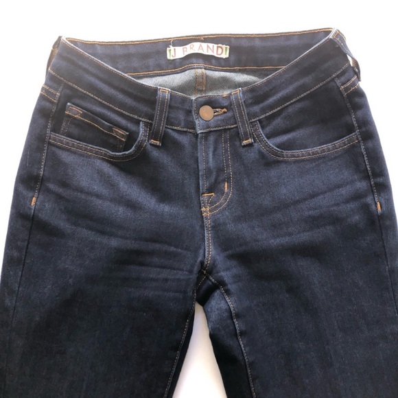 J Brand Curvy Fit Straight Leg Denim Jeans Size 25 - Picture 2 of 3